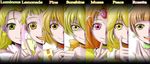  blonde_hair brooch brown_hair character_name choker color_connection column_lineup cure_lemonade cure_muse_(yellow) cure_peace cure_pine cure_rosetta cure_sunshine dokidoki!_precure earrings fresh_precure! futari_wa_precure futari_wa_precure_max_heart green_choker hair_ornament hair_ribbon heart heartcatch_precure! highres jewelry kasugano_urara_(yes!_precure_5) kise_yayoi kujou_hikari long_hair multiple_girls myoudouin_itsuki nishi_koutarou open_mouth orange_choker pink_eyes precure ribbon shiny_luminous shirabe_ako short_hair smile smile_precure! suite_precure tiara yamabuki_inori yellow yellow_choker yellow_eyes yes!_precure_5 yotsuba_alice 