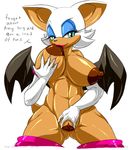  areola bat big_breasts breast_suck breasts english_text erect_nipples female gblastman huge_breasts lipstick mammal nipples nude pussy rouge_the_bat sega self_suckle sonic_(series) spread_pussy spreading text 