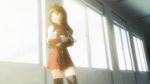  artist_request brown_hair kanon misaka_kaori school_uniform solo sunlight thighhighs window 