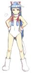  animal_costume animal_ears bangs blunt_bangs cat_ears cosplay frown hands_on_hips kannagi nagi sigh solo tail yu_65026 