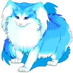  blue_eyes cat cat_focus copyright_request murata_(bakeneko_soudou) no_humans 