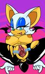  anus bat big_breasts blue_eyes breasts butt cervix clothing erect_nipples female hair looking_at_viewer mammal nipples nude pussy rouge_the_bat rubber sega sif solo sonic_(series) spread_legs spread_pussy spreading tap torn_cloth torn_clothing wings 
