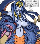  big_lips blue_nipples breasts canastus deity disembodied_penis english_text fellatio female gangbang goddess group group_sex humanoid humanoid_penis jewelry looking_at_viewer male monster monster_girl naga necklace nipples nude oral oral_sex orgy penis pussy red_eyes reptile scalie sex snake text thighs tiara vennominaga_the_deity_of_poisonous_snakes wide_hips yu-gi-oh yu-gi-oh! 