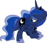  butt equine female feral friendship_is_magic horn looking_at_self mammal my_little_pony plain_background princess_luna_(mlp) solo strawbellycake transparent_background winged_unicorn wings 