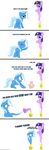  absurd_res bottle cutie_mark duo english_text equine female friendship_is_magic genie hair hi_res horn mammal multi-colored_hair my_little_pony navitaserussirus purple_eyes text transformation trixie_(mlp) twilight_sparkle_(mlp) unicorn 