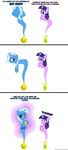  blush bottle comic dialog duo english_text equine female friendship_is_magic genie hair horn horse mammal multi-colored_hair my_little_pony navitaserussirus pony text trixie_(mlp) twilight_sparkle_(mlp) unicorn 