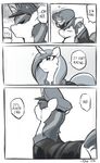  comic equine female feral friendship_is_magic fullmetal_alchemist hat horn horse male mammal my_little_pony parody pony princess_cadance_(mlp) riza_hawkeye roy_mustang shining_armor_(mlp) tears unicorn 