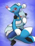  blush brionne dewott digital_media_(artwork) duo female feral feral_on_feral fur hi_res male male/female nintendo nude open_mouth patreon pikajota pok&eacute;mon pok&eacute;mon_(species) simple_background video_games watermark 