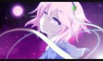  anime_coloring full_moon hairband heart komeiji_satori looking_at_viewer moon pink_eyes pink_hair purple_moon rhine solo star touhou 