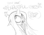  female friendship_is_magic humor my_little_pony open_mouth queen_chrysalis_(mlp) sketch solo tarajenkins tongue tongue_out 