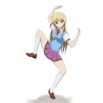  bi_no_ossan blonde_hair long_hair red_eyes sakura-sou_no_pet_na_kanojo school_uniform shiina_mashiro solo 