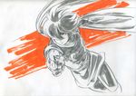  60s 70s cyborg_009 hayama_jun'ichi hayama_junichi illustration ink_drawing laser_gun oldschool shimamura_joe 