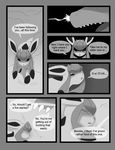  eeveelution english_text female freeze greyscale male monochrome nintendo pok&#233;mon pok&eacute;mon tderek99 text video_games 