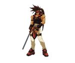  animated animated_gif explosion guilty_gear lowres male_focus sol_badguy solo sword weapon 