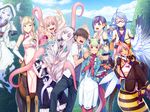  avian bee breasts centaur dragon dullahan equine female ghost group_photo harpy human insect lamia mammal monster monster_girl multi_limb multiple_arms scylla sei_monmusu_gakuen spirit taur tentacles vanadis wings 