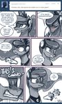  blush controller english_text equine female feral friendship_is_magic game_controller headset horn horse john_joseco mammal my_little_pony pony princess_luna_(mlp) rage text tumblr winged_unicorn wings 