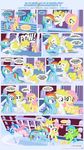  blonde_hair blue_eyes cloud clouds comic cutie_mark dialog english_text equine female feral fluttershy_(mlp) flying friendship_is_magic hair horse mammal multi-colored_hair my_little_pony pegasus pink_hair pony purple_eyes rainbow_dash_(mlp) rainbow_hair sorcerushorserus stairs surprise_(mlp) text two_tone_hair wings 