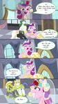  armor blue_eyes bow_tie clothing comic dress equine fail female feral friendship_is_magic green_eyes group hair hat hi_res horn horse inside iraecoal male mammal mannequin multi-colored_hair my_little_pony pony princess_cadance_(mlp) purple_eyes queen_chrysalis_(mlp) royal_guard_(mlp) singing unicorn wedding_dress wedding_veil winged_unicorn wings yellow_eyes 