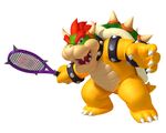  absurdres bowser highres mario_(series) mario_tennis mario_tennis_open nintendo official_art solo super_mario_bros. 