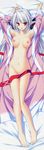  1girl absurdres barefoot breasts dakimakura highres long_image nipples solo suzu_(suzukaze_no_melt) suzukaze_no_melt tall_image 