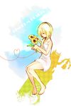  1girl blonde_hair eyes_closed kingdom_hearts namine short_hair 