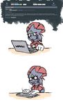  bell disturbed elgiza english_text female frown nintendo pok&#233;mon pok&eacute;mon red_eyes soothe_bell teckworks text video_games weavile 