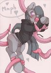  &lt;3 blush clothing equine female forced friendship_is_magic hoodie horse inkie_pie_(mlp) lonelycross mammal my_little_pony oral panties penetration plain_background pony rape solo tentacle_rape tentacles text underwear white_background 