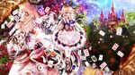  damien666-n dress flowers ia ribbons rose vocaloid 