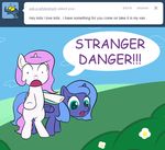  equine female feral friendship_is_magic green_eyes hair horn horse mammal multi-colored_hair my_little_pony outside pink_hair pony princess princess_celestia_(mlp) princess_luna_(mlp) purple_eyes royalty tumblr unknown_artist winged_unicorn wings young 