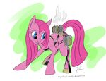  absurd_res attack_on_titan blue_eyes equine female feral friendship_is_magic fur hair hi_res horse magnificent-arsehole mammal my_little_pony pink_fur pink_hair pinkamena_(mlp) pinkie_pie_(mlp) pony solo straight_hair 