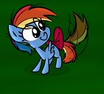  black_eyes equine female feral friendship_is_magic hair j5furry mammal multi-colored_hair my_little_pony pegasus rainbow_dash_(mlp) rainbow_hair simple_background solo wings 