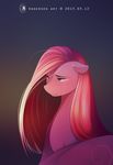  antiander blue_eyes equine female friendship_is_magic fur hair horse long_hair mammal my_little_pony pink_fur pink_hair pinkamena_(mlp) pinkie_pie_(mlp) pony solo tears 