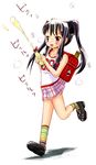  bag black_hair child kooh long_hair mayonnaise non-web_source pangya red_eyes sexually_suggestive solo suggestive_fluid twintails 