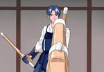  animated animated_gif armor shinai sword viper viper_ctr weapon 