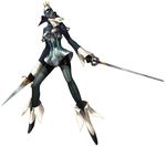  chain dual_wielding female greek_mythology helmet megaten penthesilea persona_3 shigenori_soejima solo sword video_games weapon 