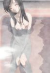  1girl animated animated_gif bath bathtub black_hair blush bounce bouncing_breasts breasts eyes_closed fingering head_tilt katsura_kotonoha large_breasts long_hair masturbation moaning nipples nude open_mouth school_days solo water 