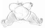  anthrofied big_breasts breasts chubby female jupiter_jyohti lucario nintendo nipple_pinch nipples open_mouth pok&#233;mon pok&#233;morph pok&eacute;mon presenting pussy pussy_juice sketch tongue tongue_out video_games 
