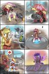  applejack_(mlp) big_macintosh_(mlp) blonde_hair blue_eyes bottle butterfly_knife cannon canon claymore clothing comic cowboy_hat ear_piercing engineer_(team_fortress_2) equine female feral fluttershy_(mlp) friendship_is_magic green_eyes gun hair hat heavy_(team_fortress_2) horn horse knife lab_coat labcoat male mammal mask medic_(team_fortress_2) milk minigun multi-colored_hair my_little_pony overcoat party_cannon party_canon piercing pink_hair pinkamena_(mlp) pinkie_pie_(mlp) pony purple_eyes pyro_(team_fortress_2) ranged_weapon rarity_(mlp) rifle rocket scout_(team_fortress_2) sentry sitting sniper_(team_fortress_2) sniper_rifle stupjam sword team_fortress_2 twilight_sparkle_(mlp) weapon winged_unicorn wings zebra zecora_(mlp) 