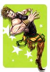  bad_id bad_pixiv_id blonde_hair dio_brando headband heart highres jojo_no_kimyou_na_bouken male_focus red_eyes solo tumble_ao 