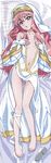  1girl absurdres barefoot breast_hold dakimakura feet fixed highres long_image louise_francoise_le_blanc_de_la_valliere no_bra open_clothes open_shirt shirt shoes_removed tall_image toes zero_no_tsukaima 