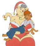  age_difference anthro aunt_polly breasts cat feline female handjob male male/female mammal mature_female nipple_slip older_female sex stupidgnoll thick_thighs younger_male 