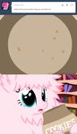  cookie_jar crying equine female feral fluffle_puff friendship_is_magic hair horse mammal mixermike622 my_little_pony pink_hair pony solo 
