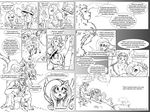  apple black_and_white blush cervine chopper comic crossover deer dialog duo eating english_text equine female feral fluttershy_(mlp) friendship_is_magic fruit hat horse irie-mangastudios male mammal monochrome my_little_pony one_piece open_mouth outside pegasus plain_background pony reindeer text tony_tony_chopper transformation tree wings 