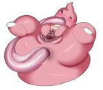  anal_penetration anus blush darth_saburou female lickilicky lickitung long_tongue lying nintendo on_back oral penetration pok&#233;mon pok&eacute;mon pussy rimming solo spread_pussy spreading tongue video_games 