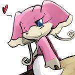  &lt;3 audino blue_eyes blush blush_(artist) female first_person_view looking_at_viewer nintendo pok&#233;mon pok&eacute;mon pooj video_games 