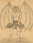  canine eyewear kilt male mammal sean_o&#039;hare sean_o'hare solo topless wings wolf 