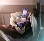  bed breasts female fingering lying mass_effect masturbation nipples on_back pillow pussy quarian solo spread_legs spreading suit tali'zorah_nar_rayya teqa 