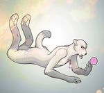  azoth butt candy cum cum_on_butt ferret lollipop lying male mammal mayer0 mustelid necklace nude paws pendant raised_tail solo 