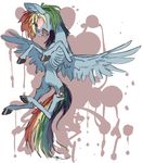  creepy equine female feral friendship_is_magic horse mammal my_little_pony pegasus pony rainbow_dash_(mlp) solo undead wings zombie 