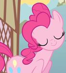  blinking blue_eyes cutie_mark equine eye_fluttering female feral friendship_is_magic fur hair hasbro horse humor mammal my_little_pony pink_fur pink_hair pinkie_pie_(mlp) pony solo why_is_she_so_pink 